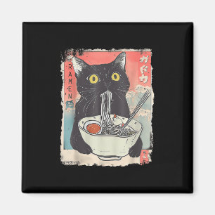 Cat Ramen Noodle Japanese Anime Manga Ramen Kawaii Magnet