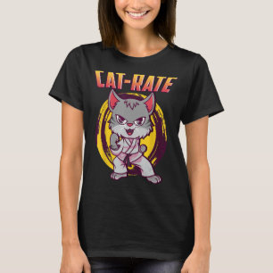 Cat-Rate Karate Cat T-Shirt