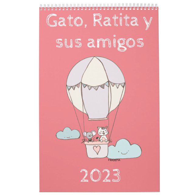 Cat, Ratita and her friends. Calendar (Cover)