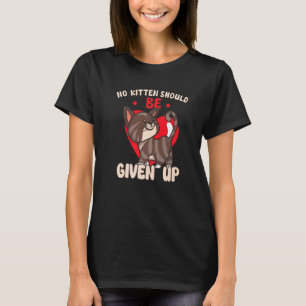 Cat Rescue Animal Rights Rescue Cat Adoption 4 T-Shirt