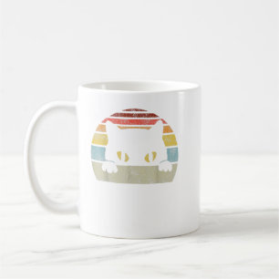 Cat Retro Style Black Kitty Cats Lover Gifts T-Shi Coffee Mug