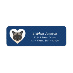 Cat Return Address Labels