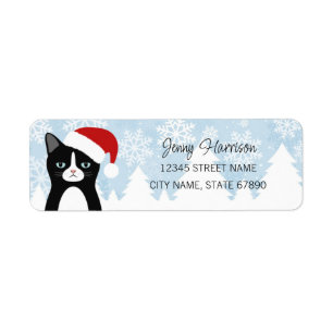 Cat Return Address Labels