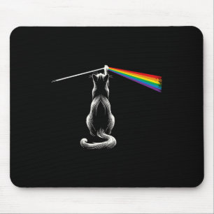 Cat Rock Music Band Funny Cat Rock And Roll Mouse Mat