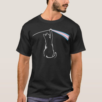 Cat Rock Musicrans Pride LGBTransgender Cat Lover  T-Shirt