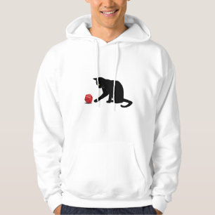 Cat Rolling Dice RPG Role Playing Games Hoodie