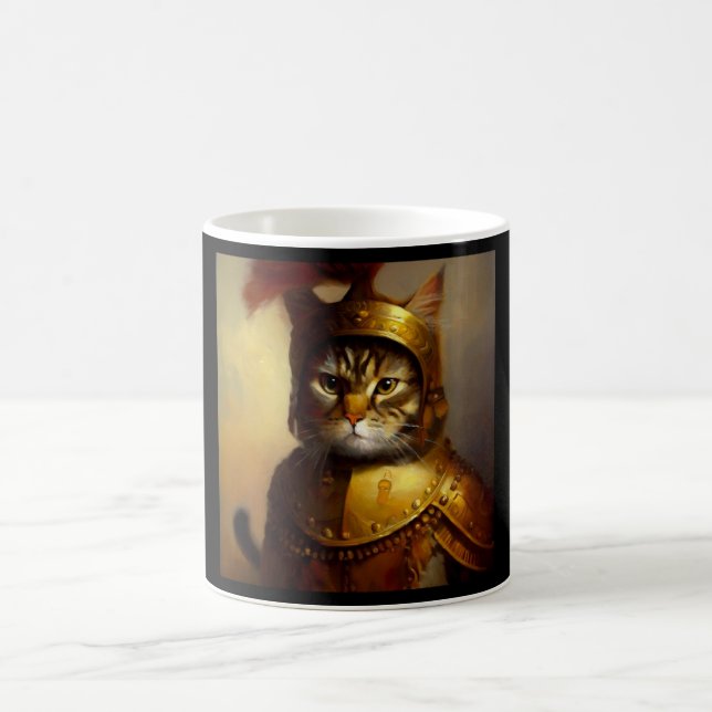 Cat Roman General Coffee Mug (Center)