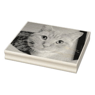 Cat Rubber Stamp