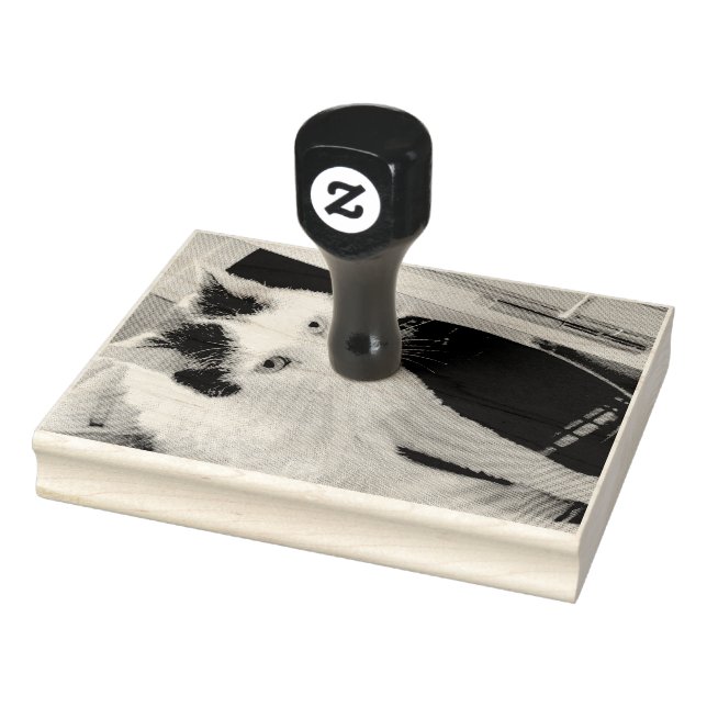 Cat Rubber Stamp (Stamp)