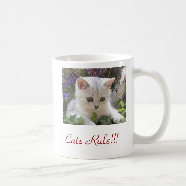 Cat Rule Mug (Right)