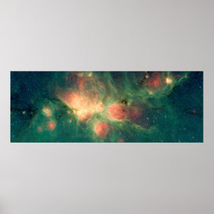 Cat’s Paw Nebula Milky Way Poster