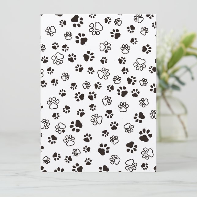 Cat’s Paws Repeated Pattern (Standing Front)