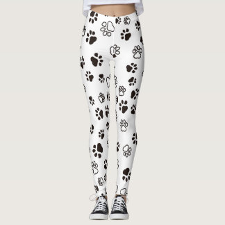Cat’s Paws Repeated Pattern Leggings