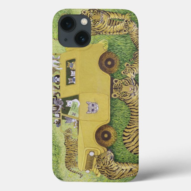 Cat Safari Case-Mate iPhone Case (Back)