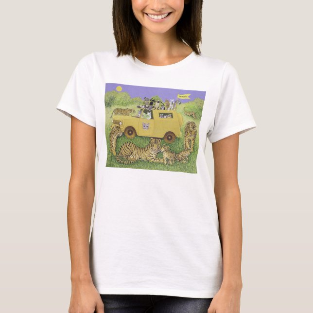 Cat Safari T-Shirt (Front)