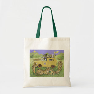 Cat Safari Tote Bag