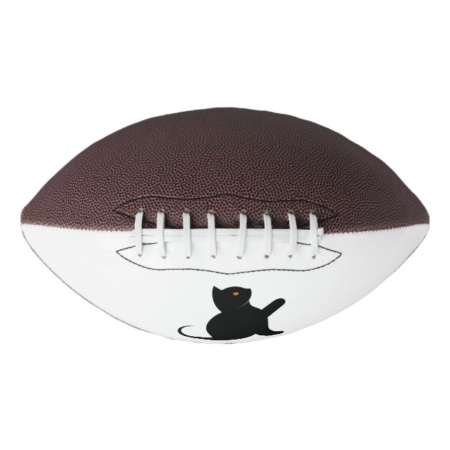 Cat Saying Hello American Football (Front)
