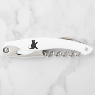 Cat Saying Hello Corkscrew