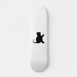 Cat Saying Hello Skateboard