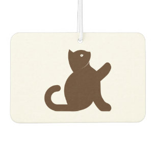 Cat Says Hello Car Air Freshener