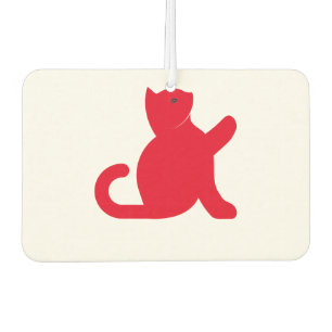 Cat Says Hello Car Air Freshener