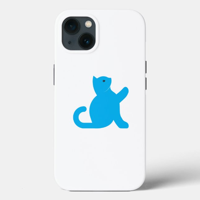 Cat Says Hello Case-Mate iPhone Case (Back)