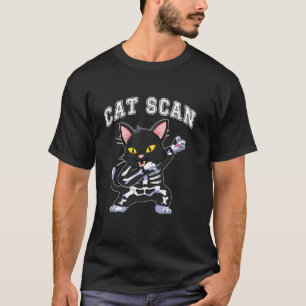 Cat Scan Cat X-Ray Cat Radiology Cat Lovers T-Shirt