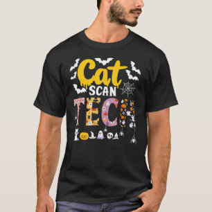 Cat Scan CT Rad Tech Halloween Costume Spider Fly  T-Shirt
