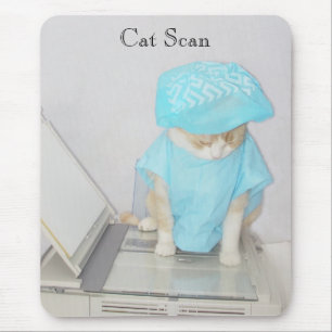 Cat Scan Mouse Mat