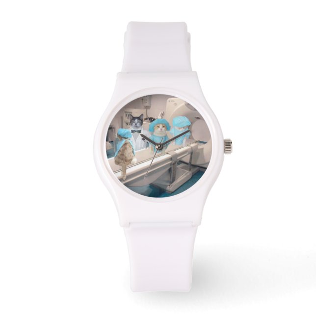Cat Scan Watch for Nurse/Paediatrics Doctor (Front)