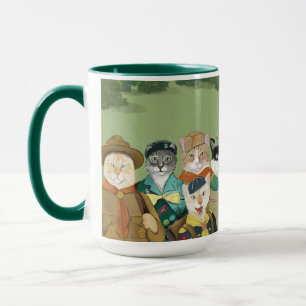Cat Scouts Coffee or Cocoa Mug