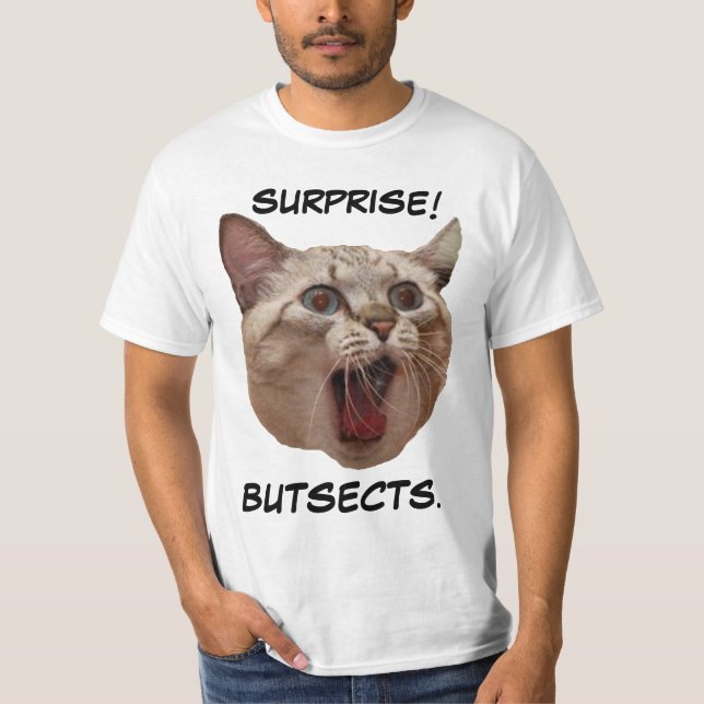 Cat Scream Butsects T-Shirt (Front)