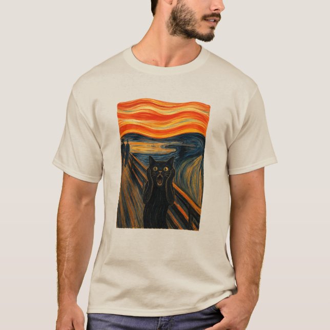 Cat Scream T-Shirt (Front)