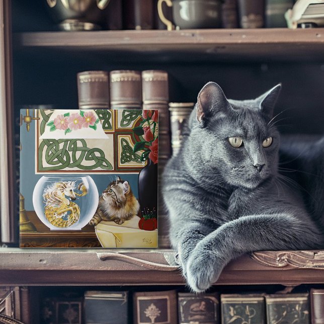 Cat Sea Horse Fantasy Tile (Creator Uploaded)