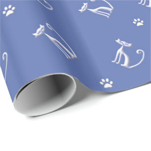 cat seamless  pattern wrapping paper