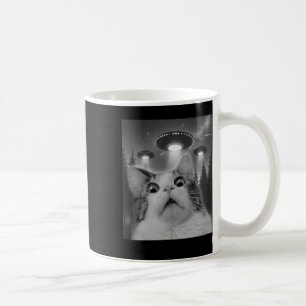 Cat Selfie With Ufos  Coffee Mug