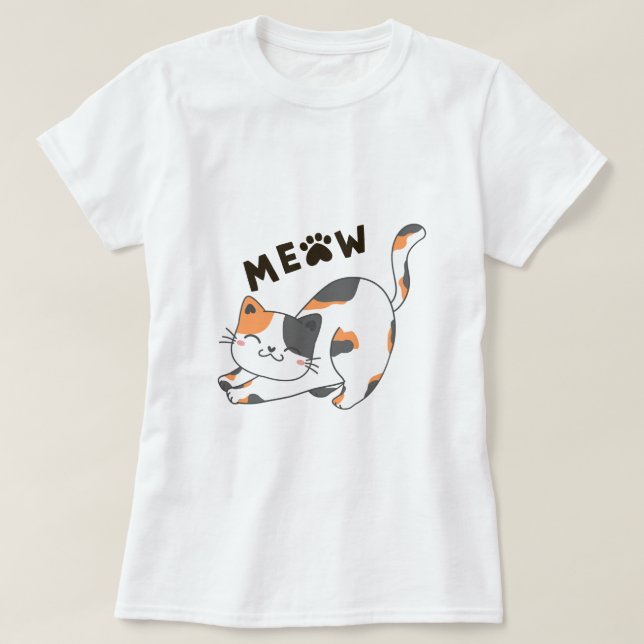 cat shirt (Design Front)