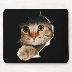 Cat Shirt Funny Cat Lover Gifts For Men Mouse Mat