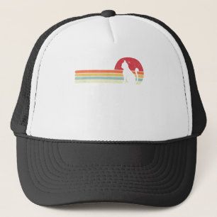 Cat Shirt. Retro Style Trucker Hat