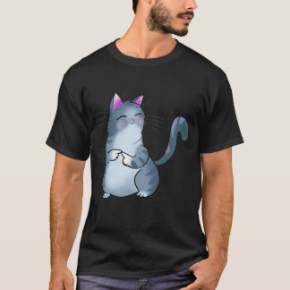 Cat Shy Fingers T-Shirt