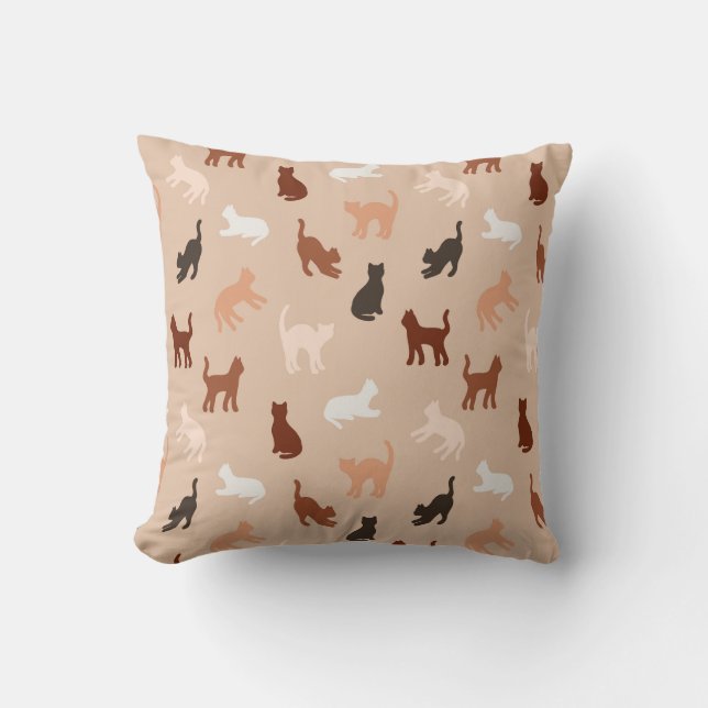 Cat silhouette cushion (Front)