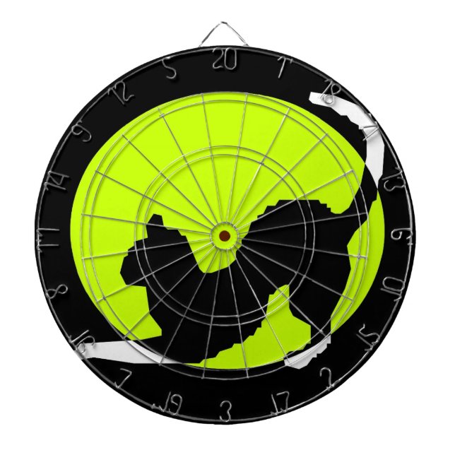 Cat Silhouette Dartboard (Front)