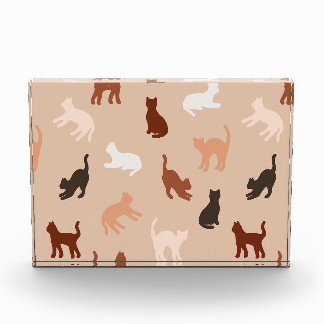 Cat silhouette photo block (Front)
