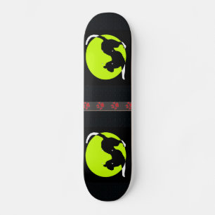 Cat Silhouette Skateboard