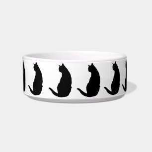 Cat Silhouettes Bowl
