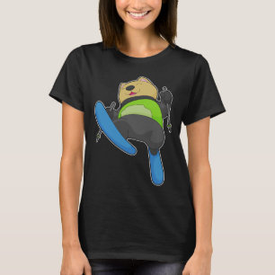 Cat Skier Ski Winter sports T-Shirt