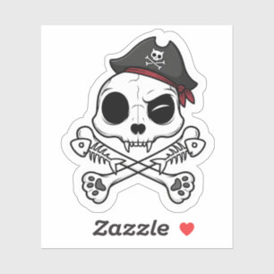 Cat Skull & Crossbones – Funny Pirate Cat
