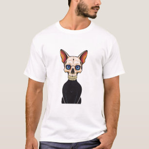 cat skull T-Shirt