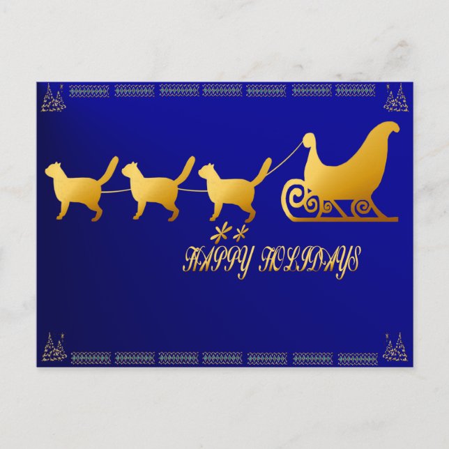 Cat Sled card (Front)