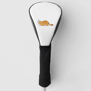 Cat sleep golf head cover